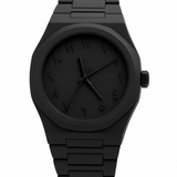 Black Aura Strap Watch