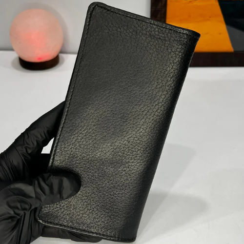 Long Leather Travel Wallet