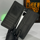 Long Leather Travel Wallet