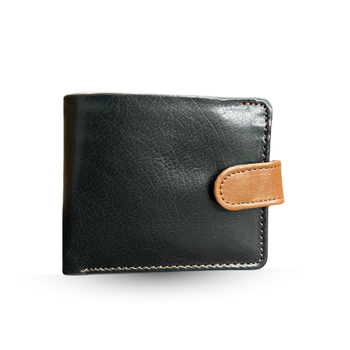 Premium Two-Tone Leather Wallet