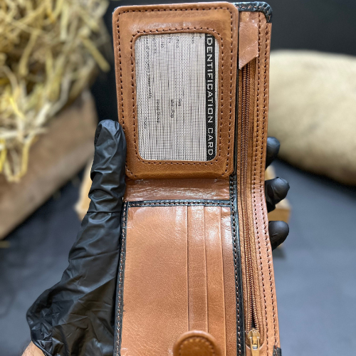 Premium Two-Tone Leather Wallet